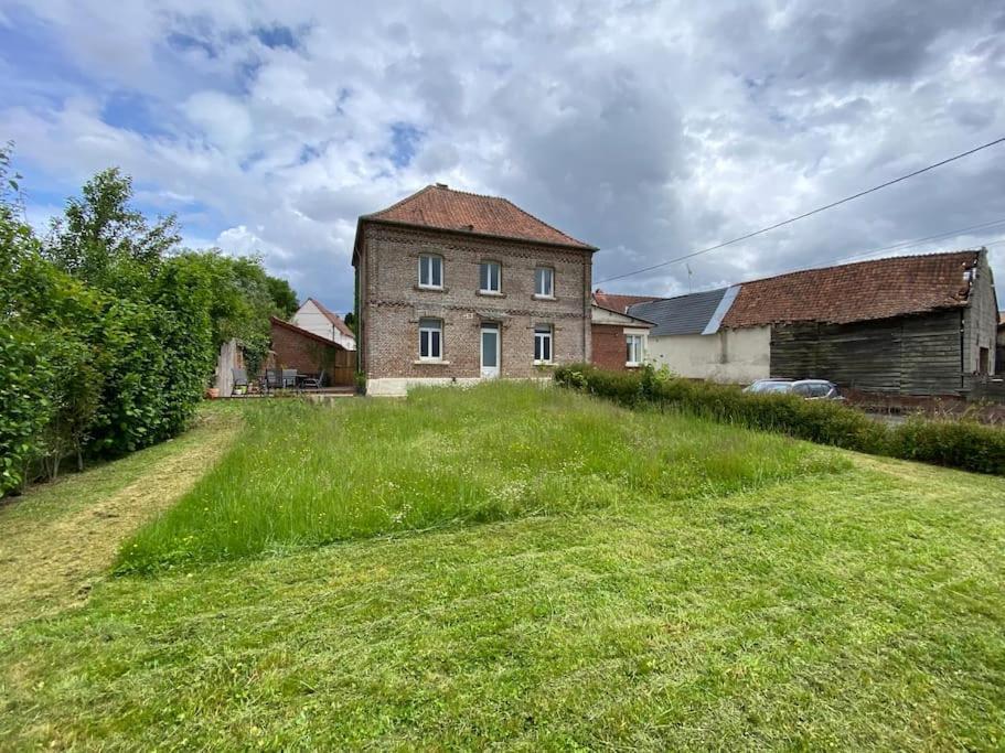 Gite De L'Ancienne Ecole Et Mairie Ligny-sur-Canche Exterior foto